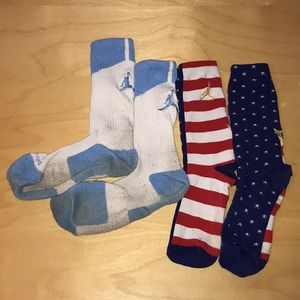 Nike Air Jordan Socks - Large - 2  Pairs